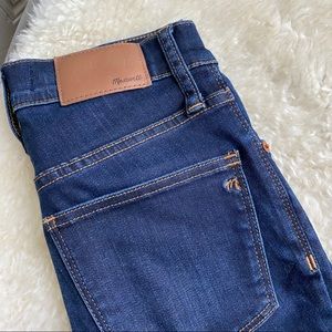 Madewell 9” Larkspur Blue Mid-Rise Skinny Jeans
